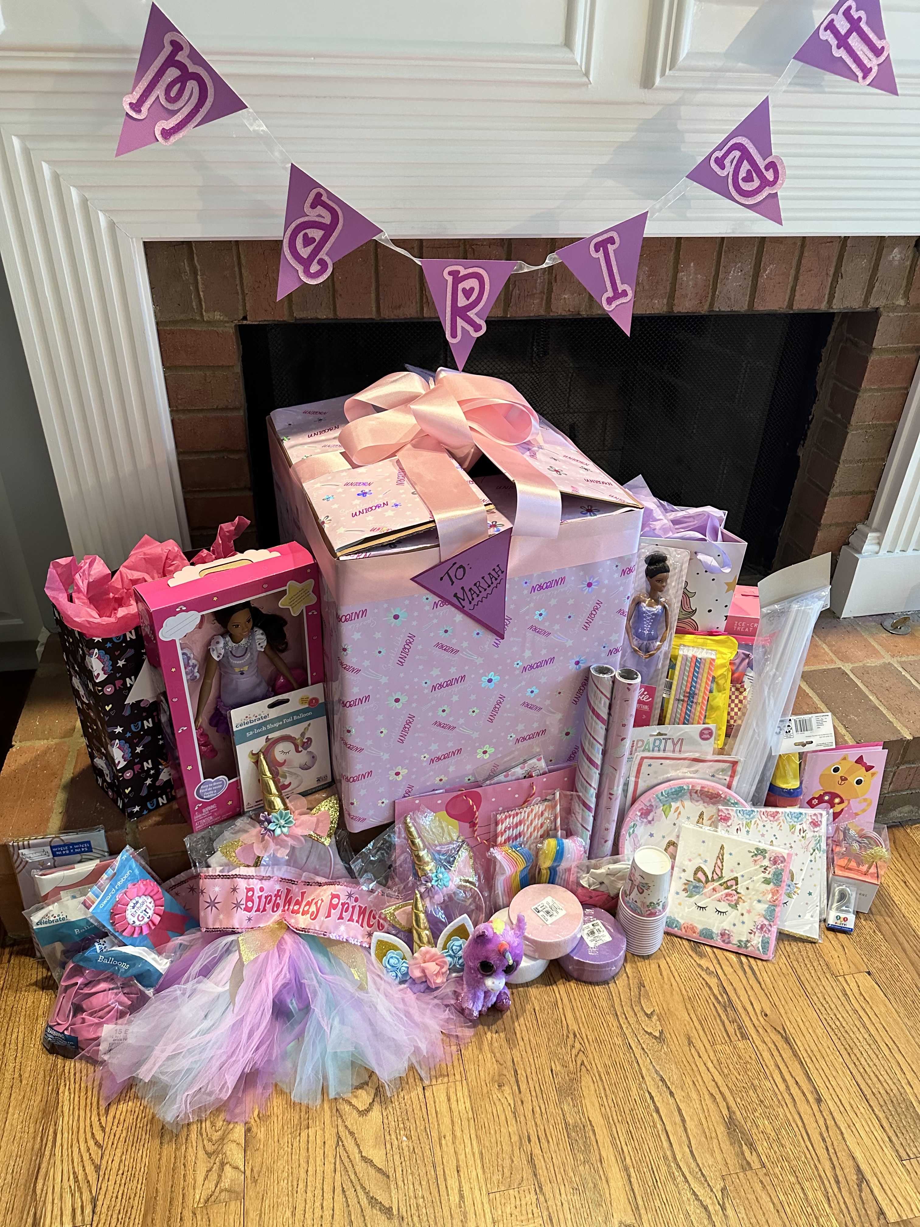 Birthday box for Mariah